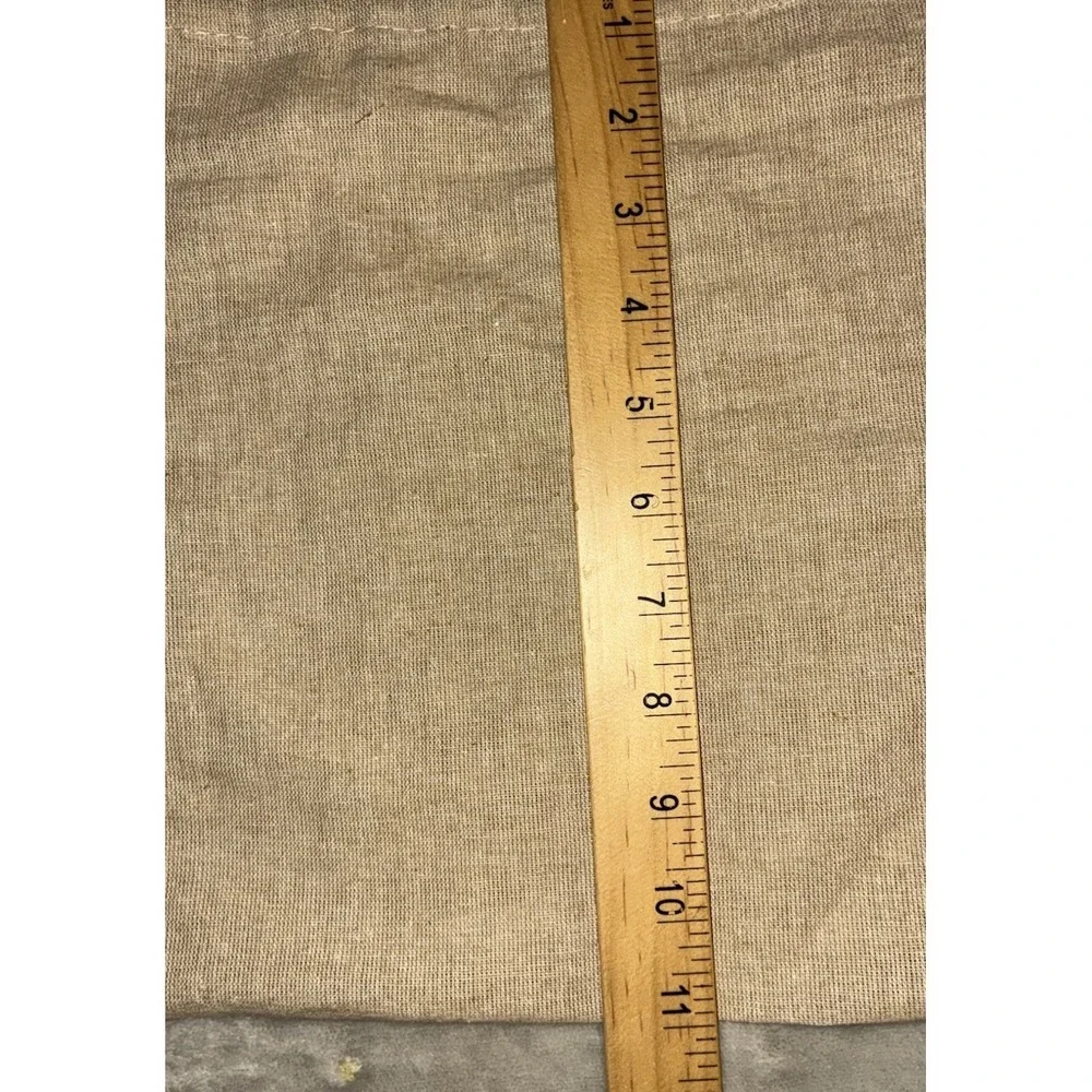 Gucci Dust Bag Cotton Canvas Beige 13x11